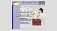 Desktop Screenshot of erektionstoerung.de